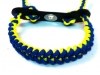 Blue and Neon Yellow Shark Tooth